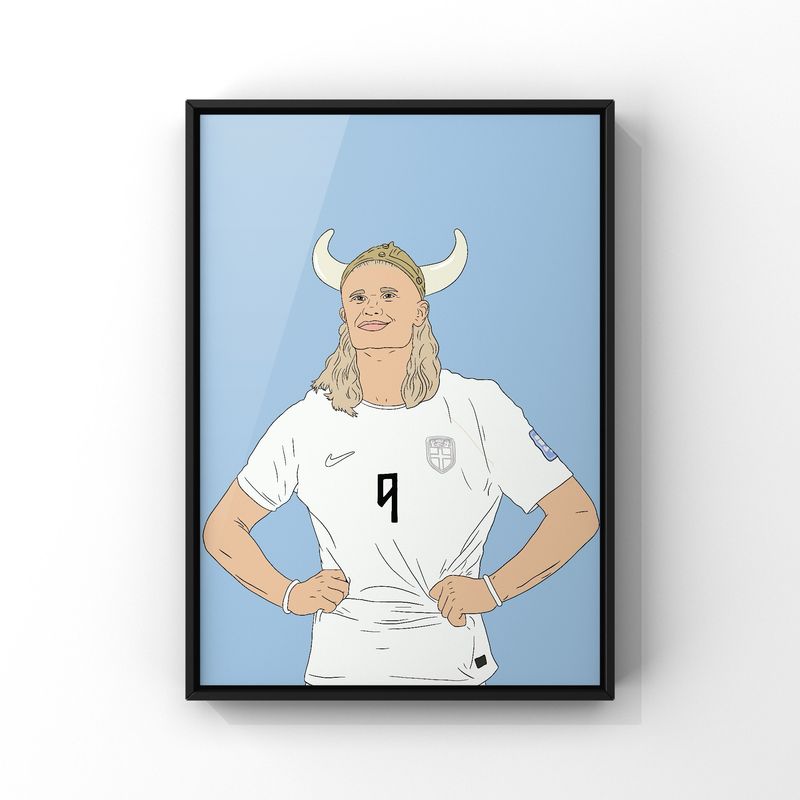 Viking Haaland A3
