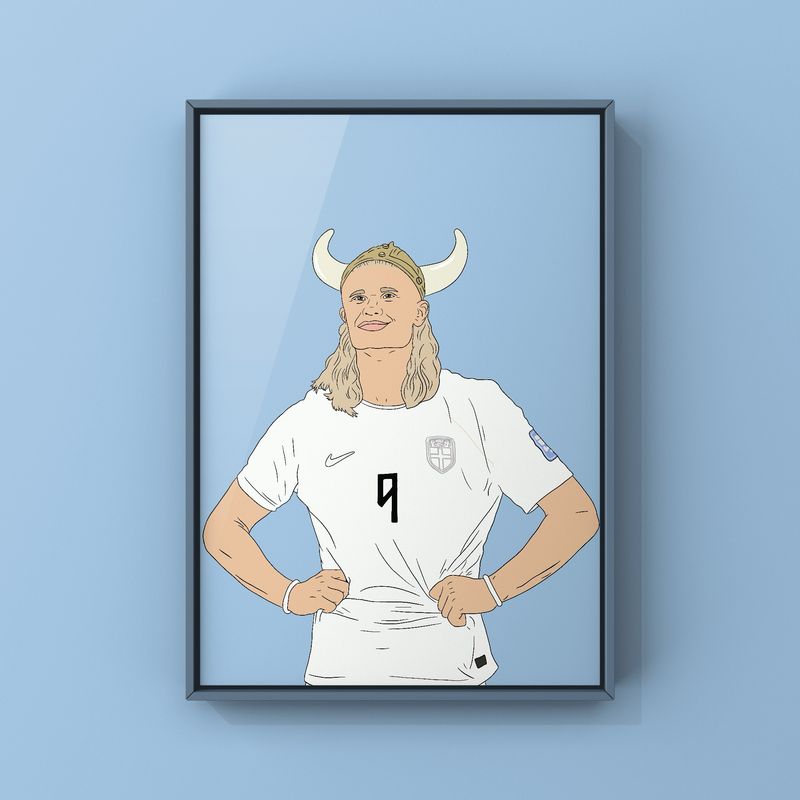 Viking Haaland A3