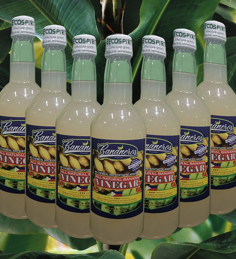 Bananeros Plain Banana Vinegar 750 mL