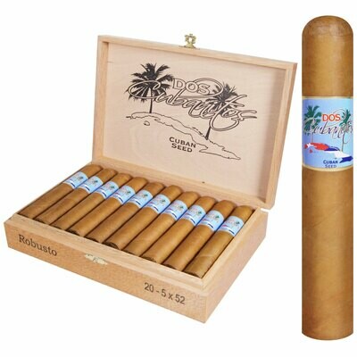 DC Robusto Connecticut Box Pressed 5 X 52 Box of 20 Cigars