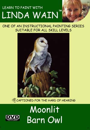Moonlit Barn Owl