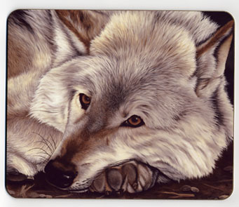 Wolf. Placemat