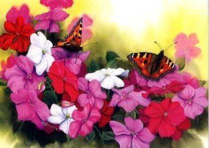 Busy Lizzies and Butterflies