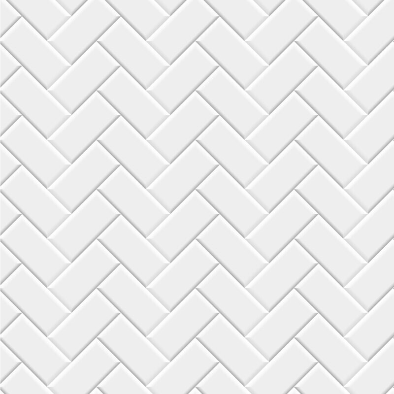 WHITE ZIG TILES