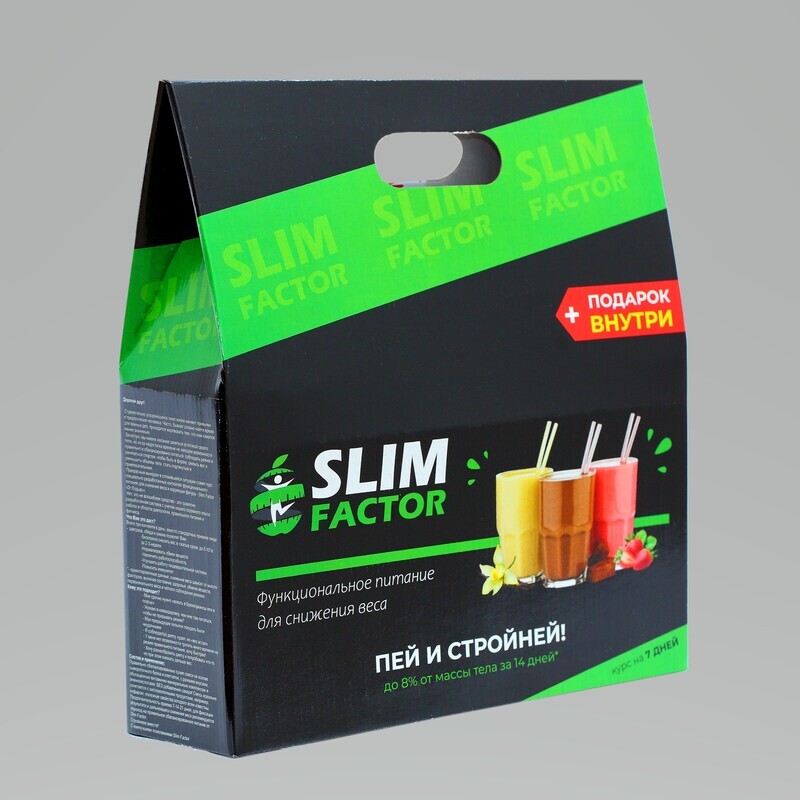 Шаг 1: Slim Factor - функциональное питание на 7 дней