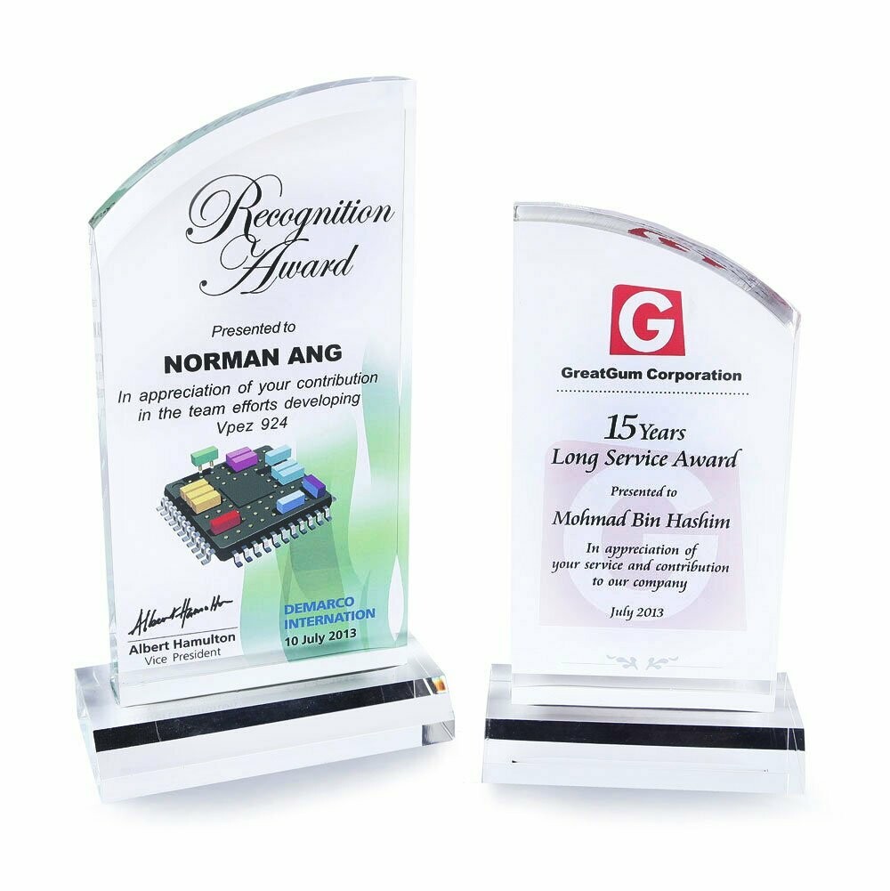 Silvanite Acrylic Award