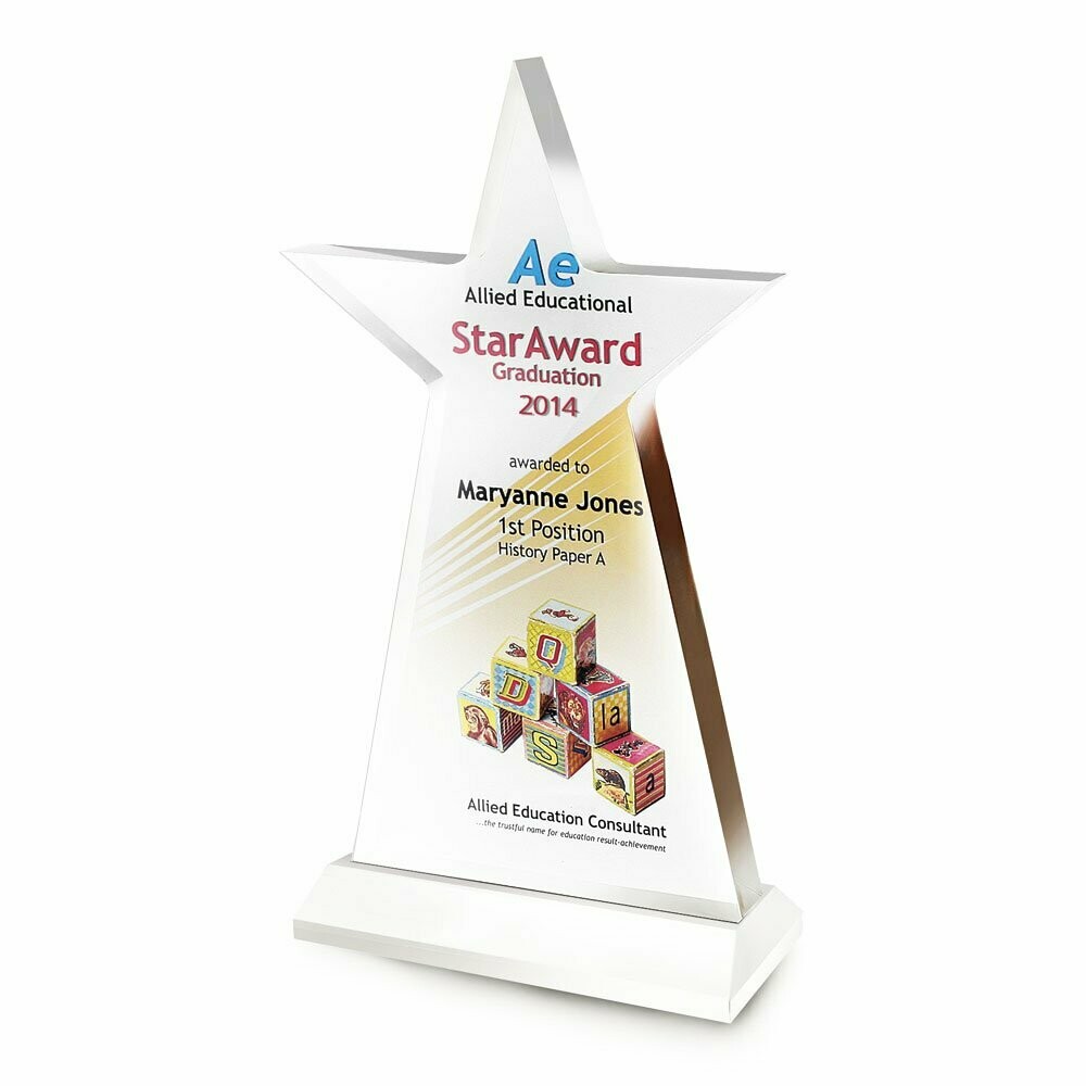 Star Acrylic Award
