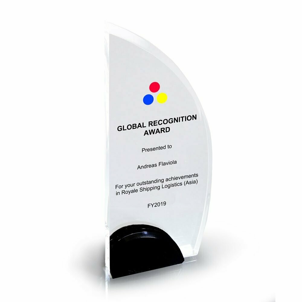 Acing Acrylic Award