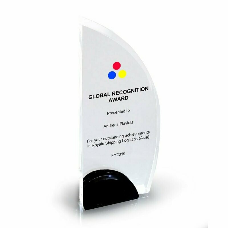 Acing Acrylic Award