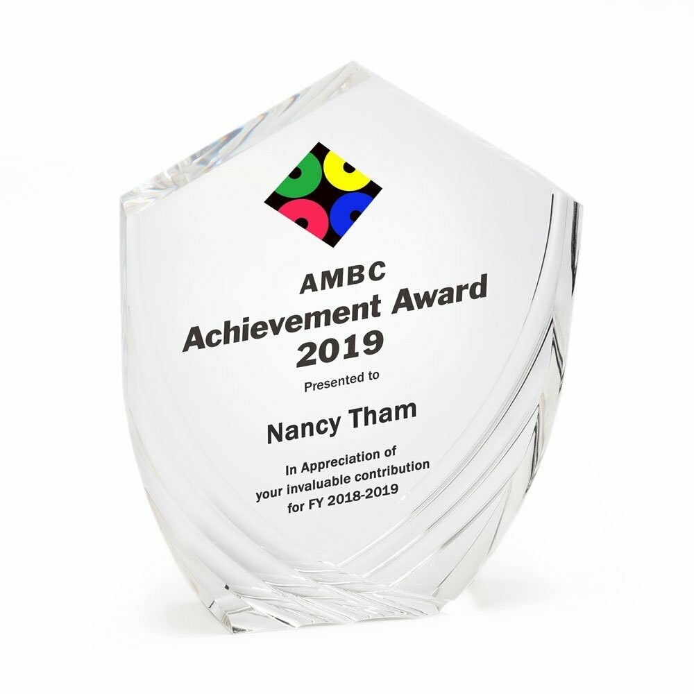 Ambro Shield Acrylic Award