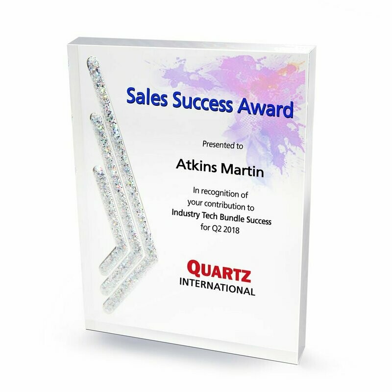 Twinkle Block Acrylic Award