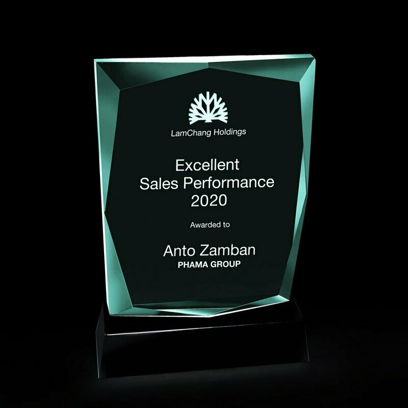 Stellar Block Glass Award