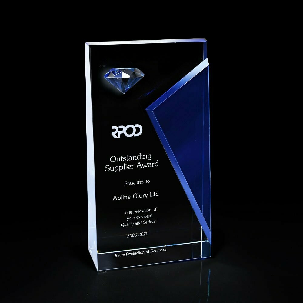 Diamond Delgro Crystal Award
