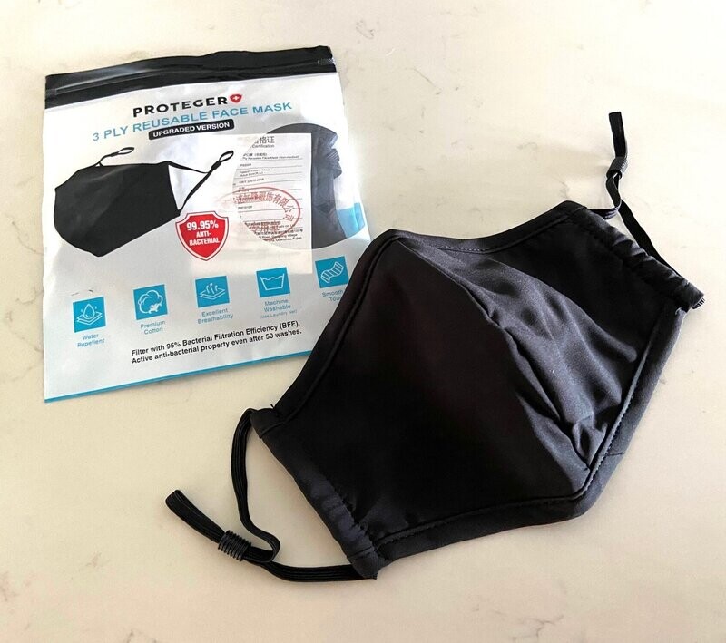 Proteger 3-PLY Reusable Face Mask