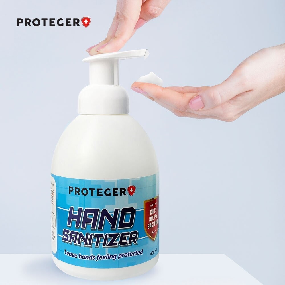 Proteger Foam Sanitizer (600ml) - Non-Alcohol
