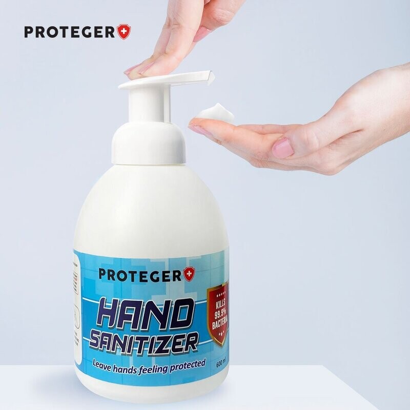 Proteger Foam Sanitizer (600ml) - Non-Alcohol