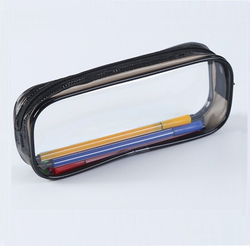 Transparent PVC Stationery Zipper Pouch