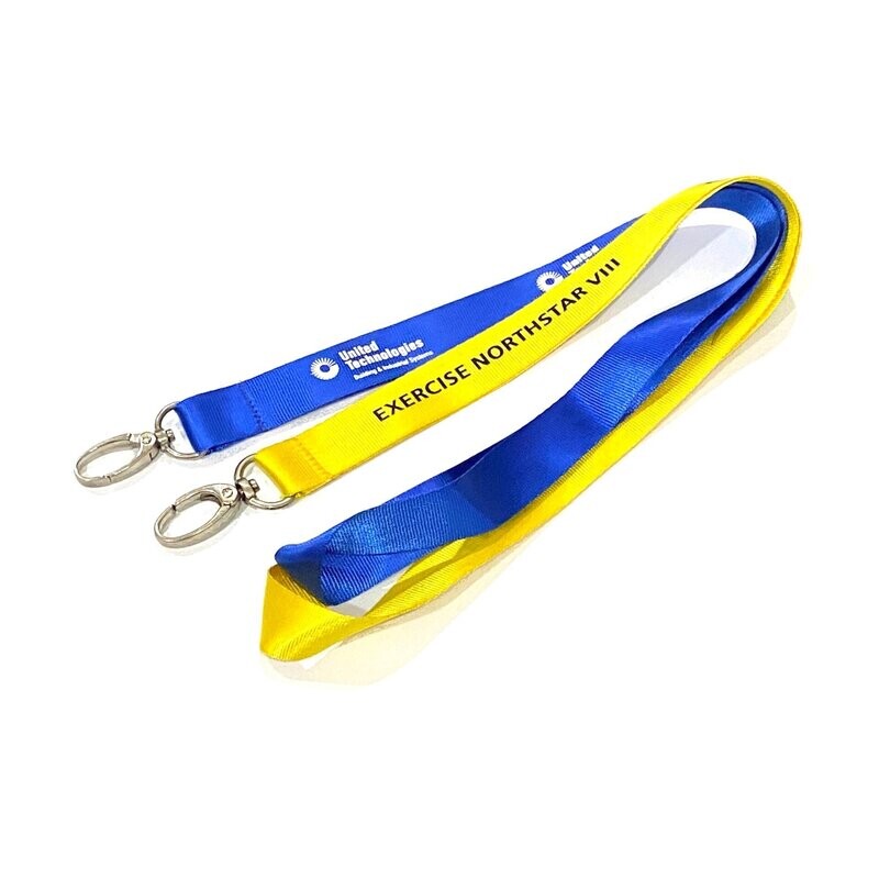 Nylon Lanyard with Swivel Lobster Hook