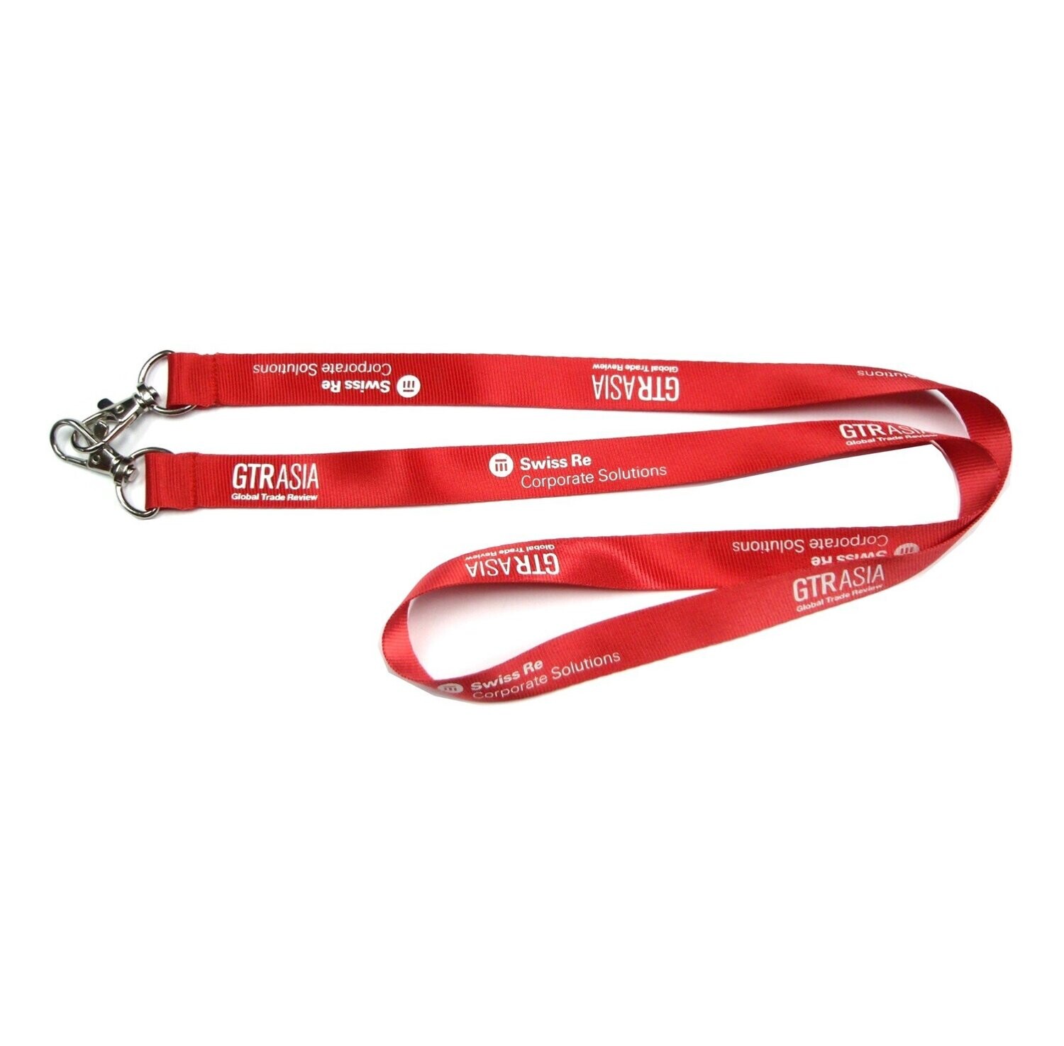 Nylon Lanyard with Double Lever Hook