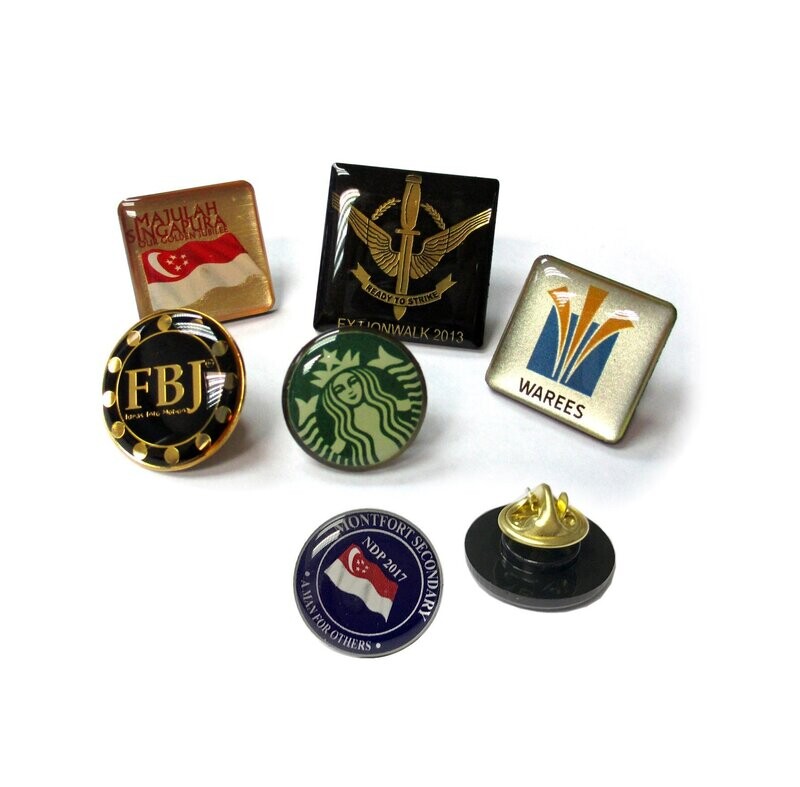 Customized Plastic Collar Pin