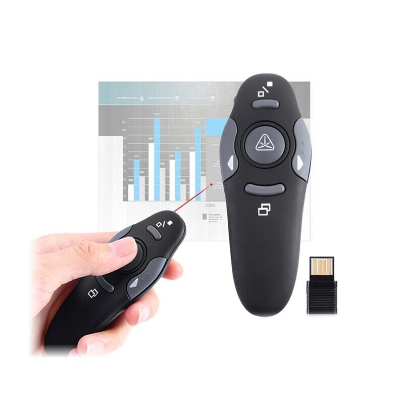 Wireless Laser Presenter with 2-pc Black Box