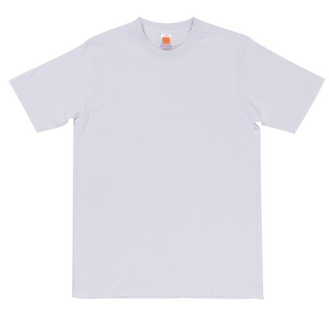 Superior Cotton Round Neck Plain T-Shirt, Color :: CT-6000 White