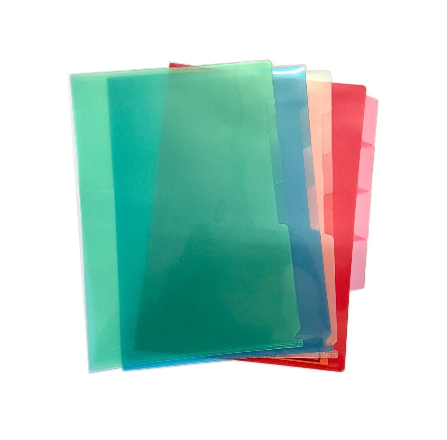 Multi-Compartment L-Shaped PP Folder