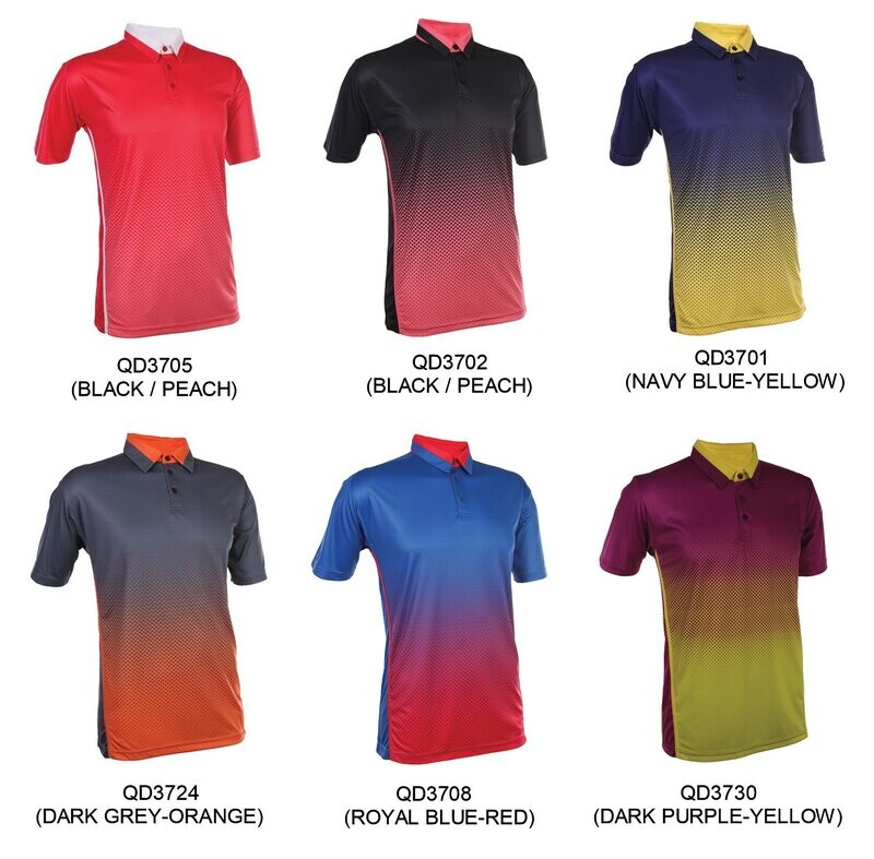 Quick Dry Polyester Interlock Poloshirt