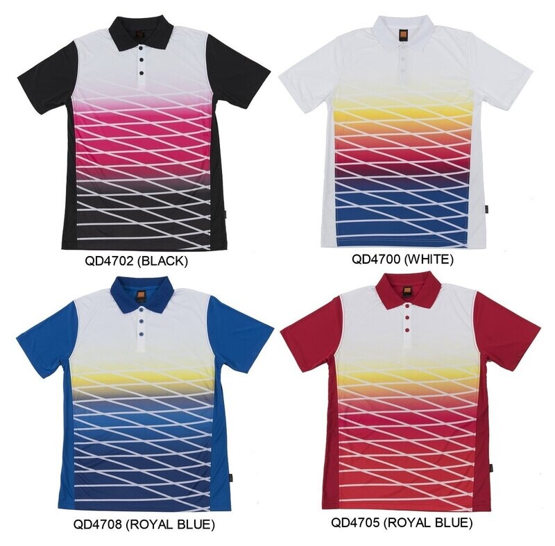 Quick Dry Polyester Interlock Poloshirt