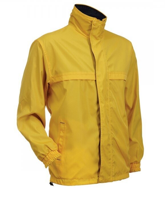 High Density Reversible Windbreaker, Color :: WR0104 Yellow/Black