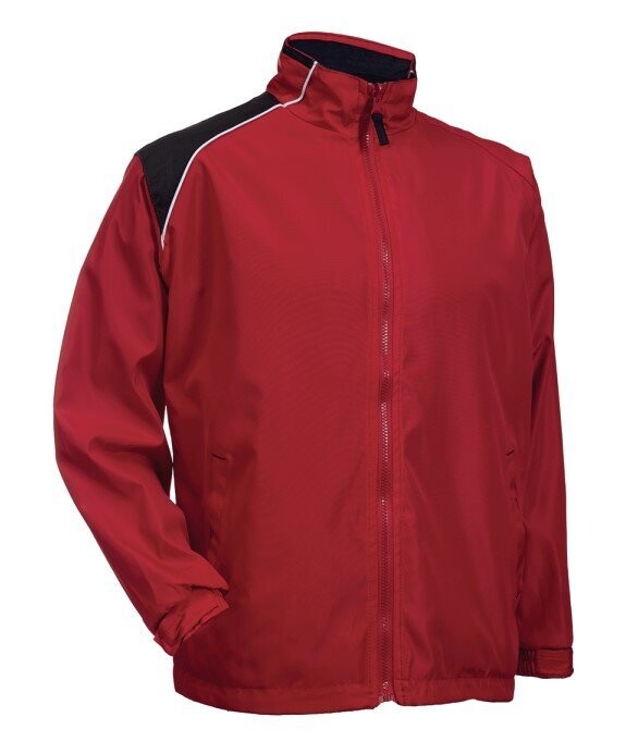 2-Tone Design High Density Reversible Windbreaker, Color :: WR0305 Red/Black (P/White)