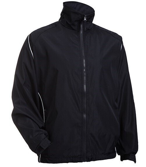 High Density Polyester Windbreaker, Color :: WB0501 Navy (P/White)