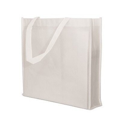 Non-Woven Bag (Square Design), Color :: NW0500 White