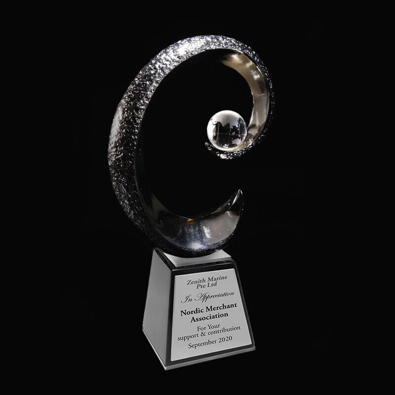 Arch with Crystal Globe Award
