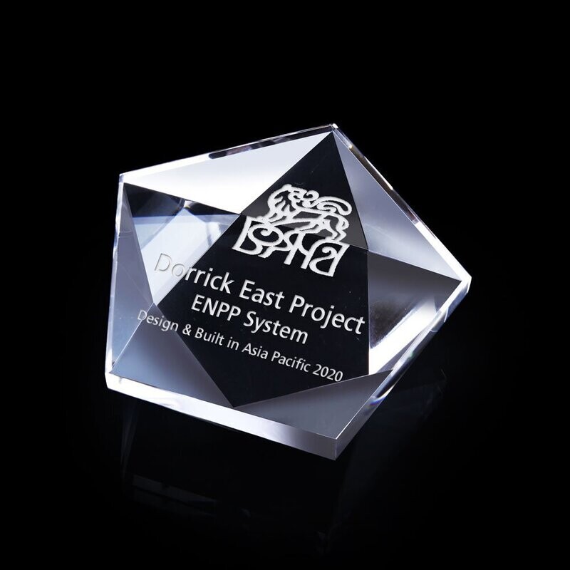 Star Paper Weight cum Award Momento