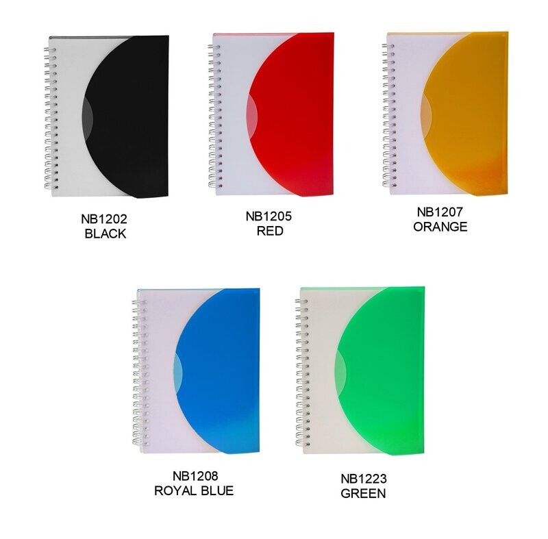 A5 Size Wire-O PP Notebook
