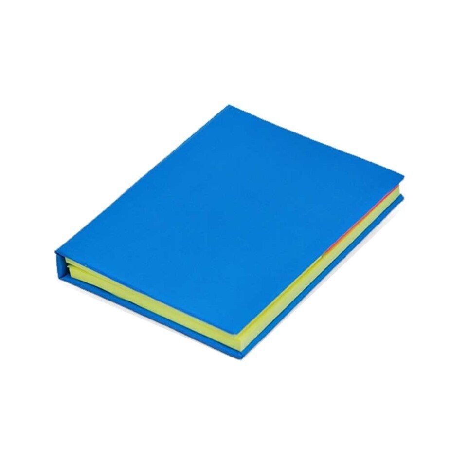 Pocket Size Notestix Memopad with Colored Tabs, Color :: Blue