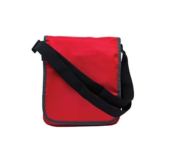 420D Nylon Smart Casual Sling Bag, Color :: SL0505 Red