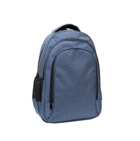 Nylon Laptop Backpack, Color :: LT1101 Navy Blue