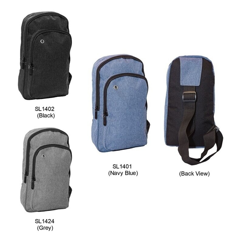 Single Shoulder Strap Nylon Backpack cum Casual Bag