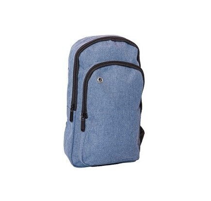 Single Shoulder Strap Nylon Backpack cum Casual Bag, Color :: SL1401 Navy