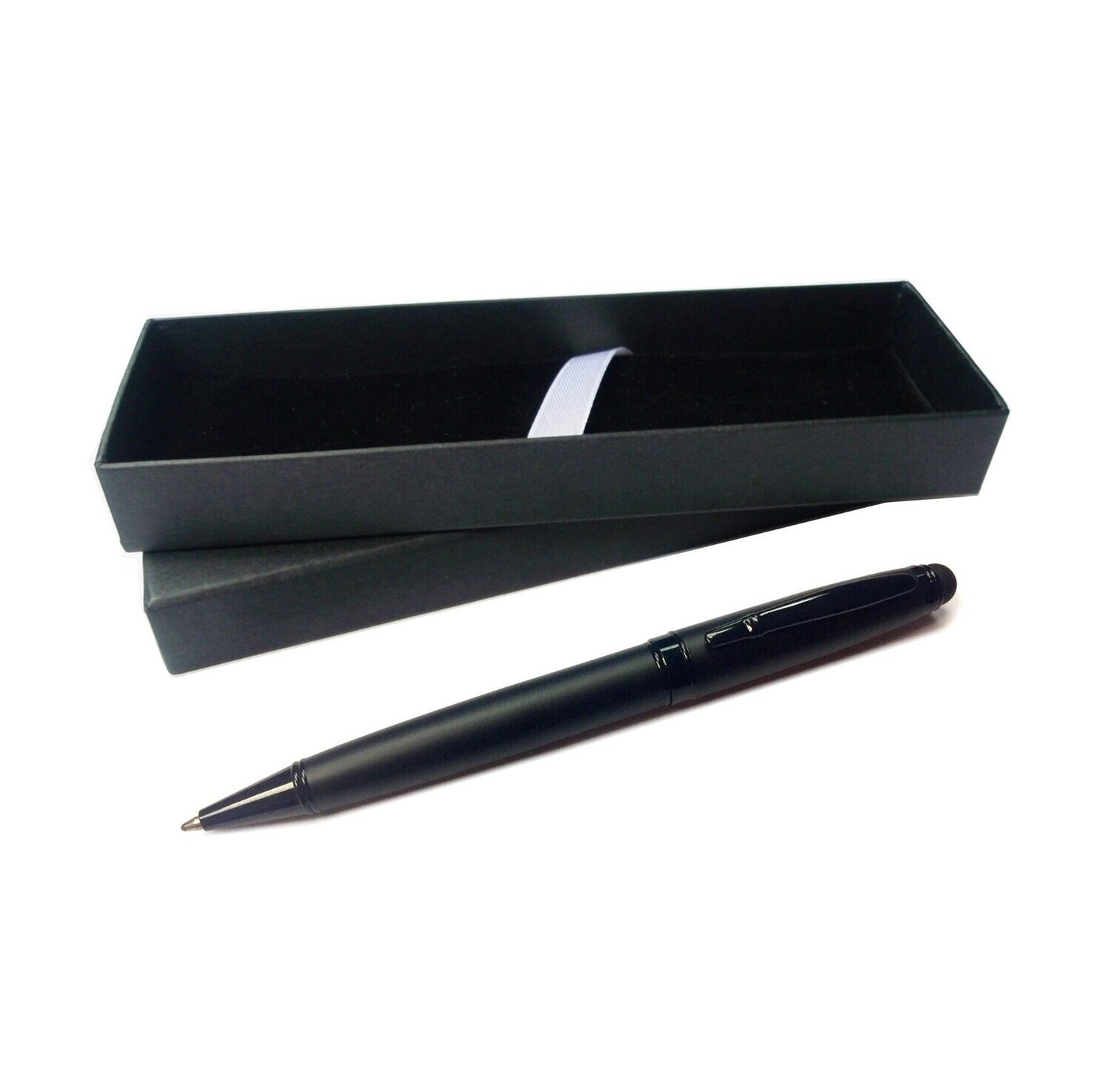 Vendelin Ball Point Pen with Stylus and 2-pc Black Box