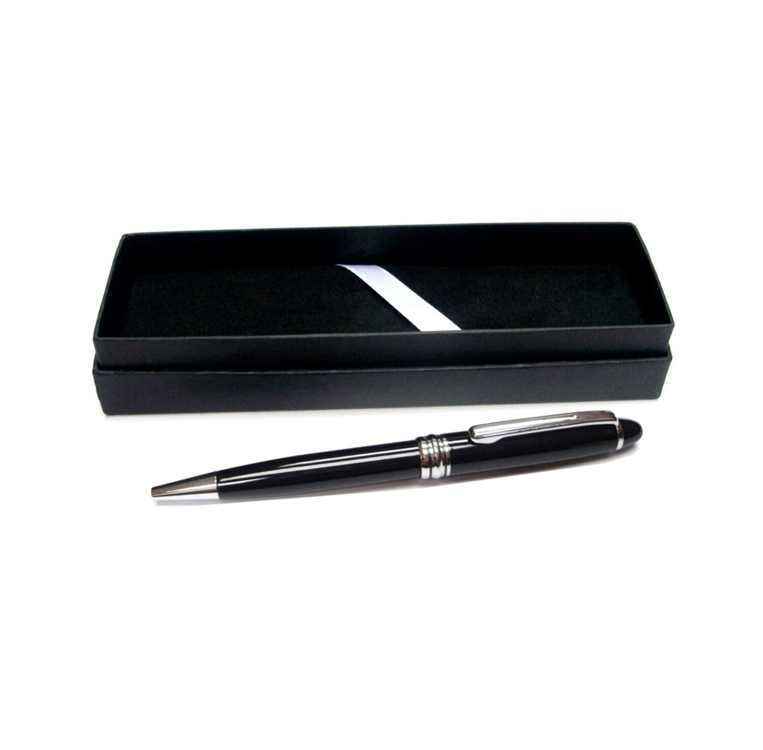 MB Style Metal Ball Point Pen with 2-pc Black Box