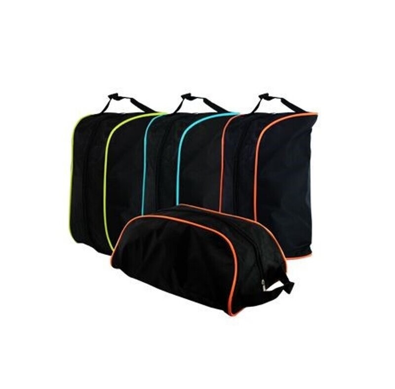 Ribstop Shoe Bag with Colored Piping