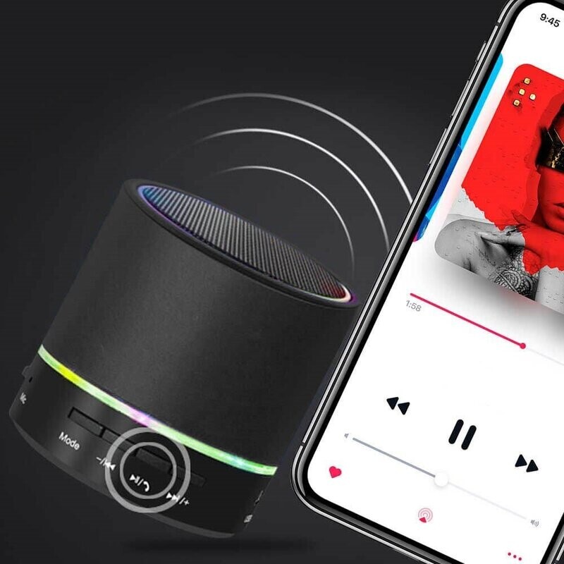 LED Bluetooth Speaker with Standard Box