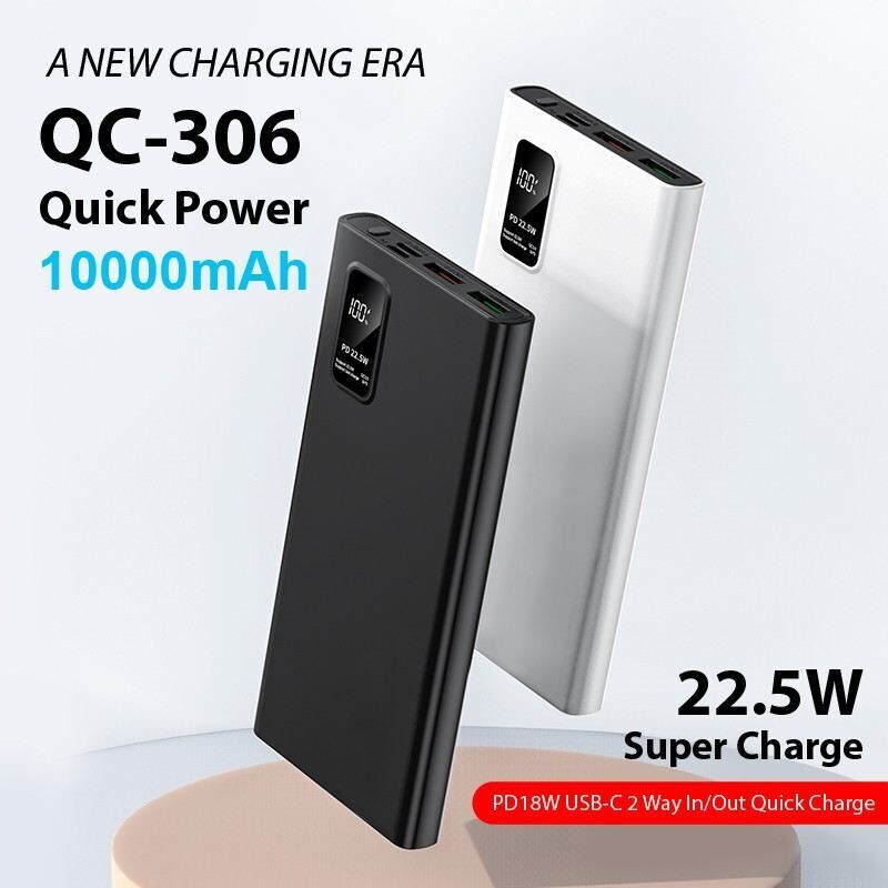 QuickPower Powerbank (10,000mAh) with 2-pc Black Box