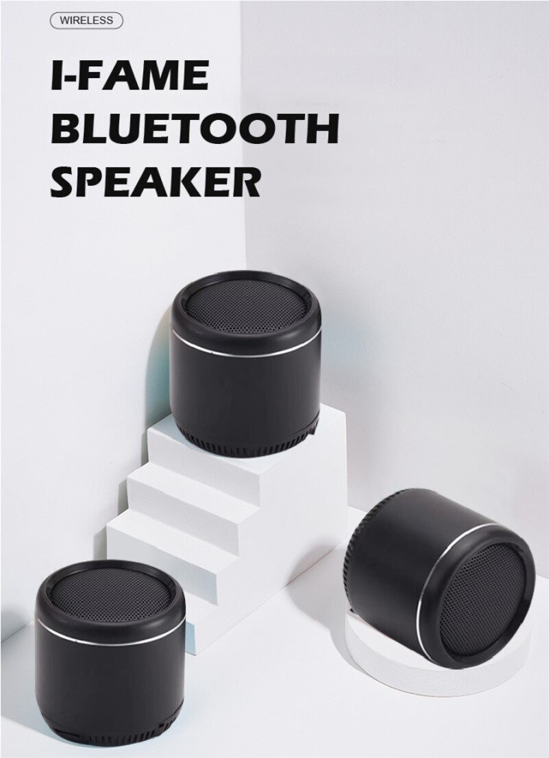 I-Fame Wireless Bluetooth Speaker with Black Box