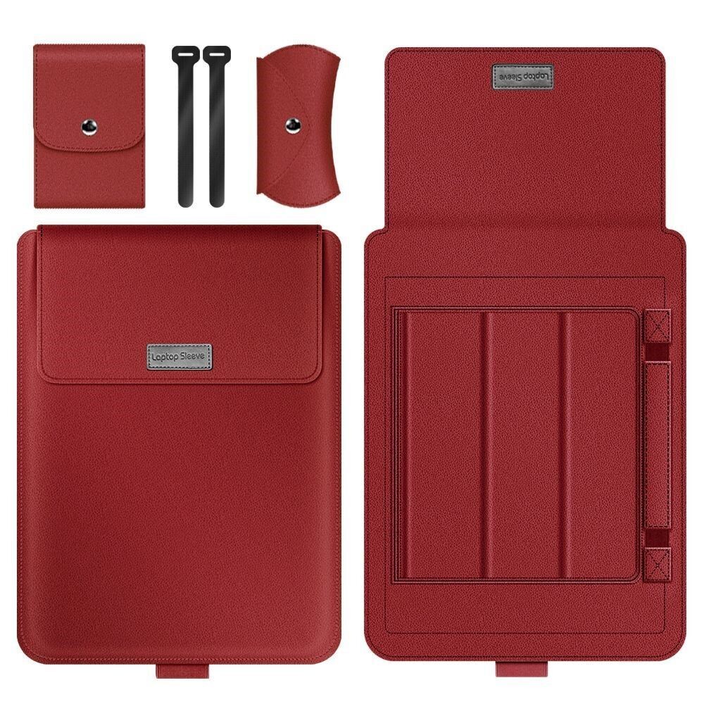 Laptop Sleeve Bag, Printing Option :: Default No Printing, Color Option :: Red Color