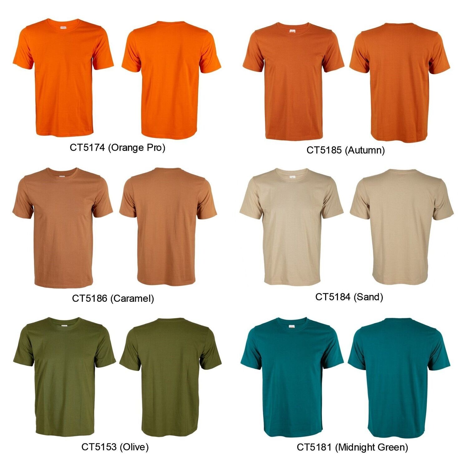 Comfy Cotton Plain Round Neck T-Shirt