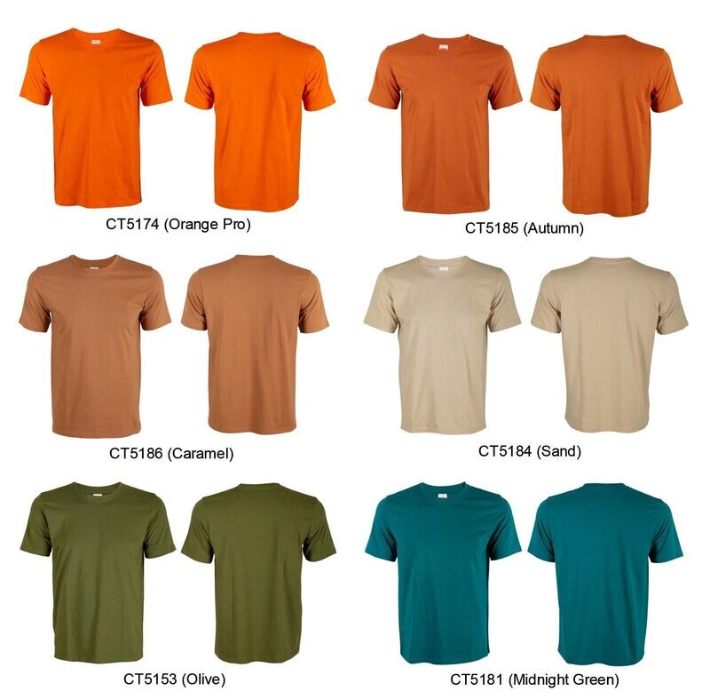 Comfy Cotton Plain Round Neck T-Shirt